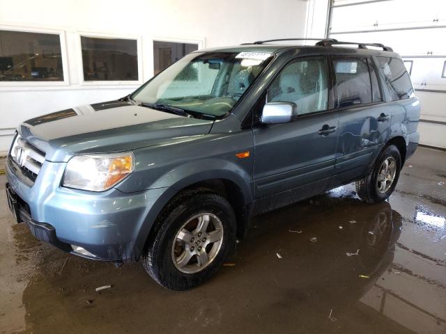 HONDA PILOT EX 2006 with VIN 5FNYF28406B018397 - Photo from auction