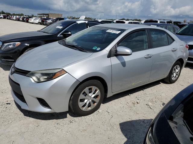 TOYOTA COROLLA L 2015 with VIN 2T1BURHE9FC328663 - Photo from auction