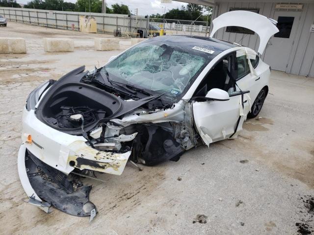 TESLA MODEL 3 2022 with VIN 5YJ3E1EBXNF287547 - Photo from auction