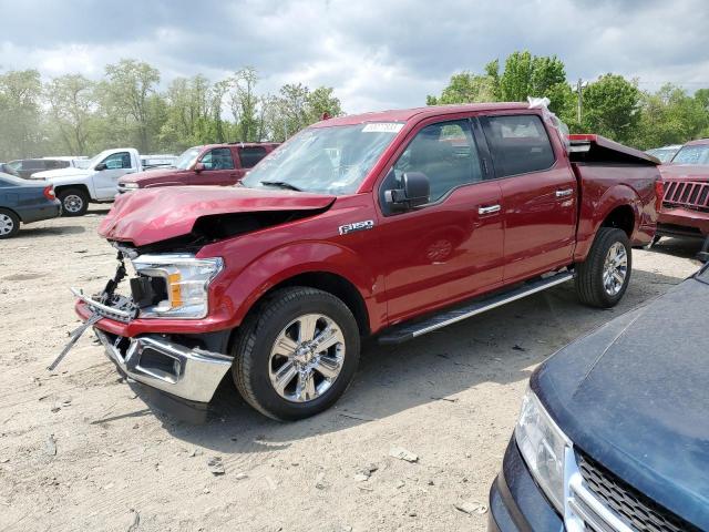 FORD F150 SUPER 2018 with VIN 1FTEW1EG4JFC40327 - Photo from auction