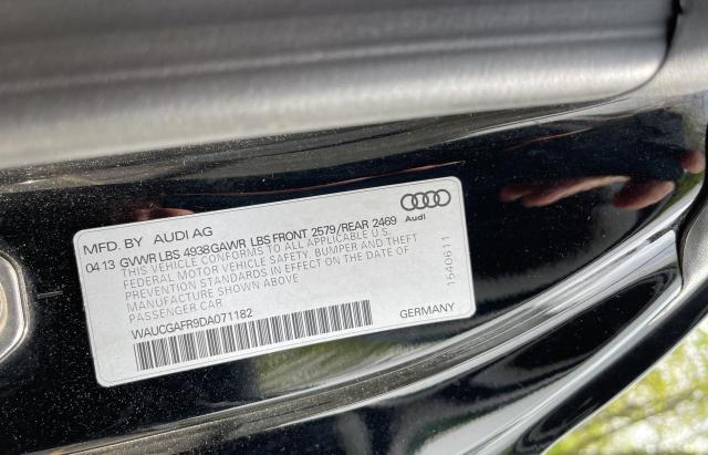 Photo 10 from auction – 2013 AUDI S5 PREMIUM with VIN WAUCGAFR9DA071182