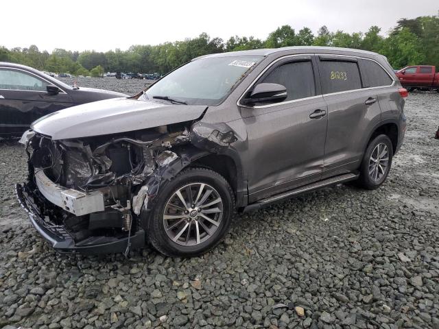 TOYOTA HIGHLANDER 2017 with VIN 5TDKZRFH3HS522484 - Photo from auction