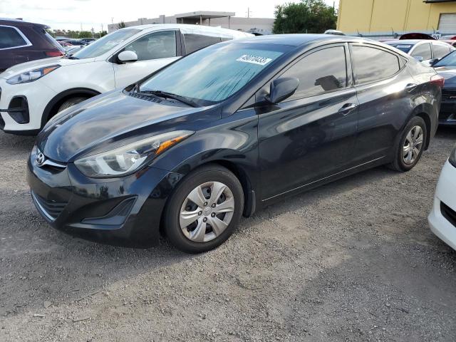 HYUNDAI ELANTRA SE 2016 with VIN 5NPDH4AE5GH769277 - Photo from auction