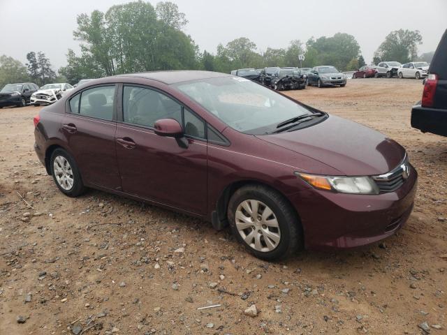 Photo 4 from auction – 2012 HONDA CIVIC LX with VIN 19XFB2F53CE108921