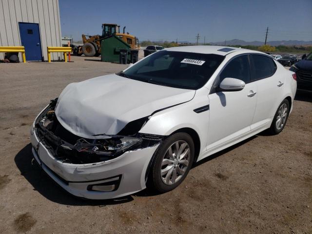 KIA OPTIMA LX 2014 with VIN 5XXGM4A75EG314724 - Photo from auction