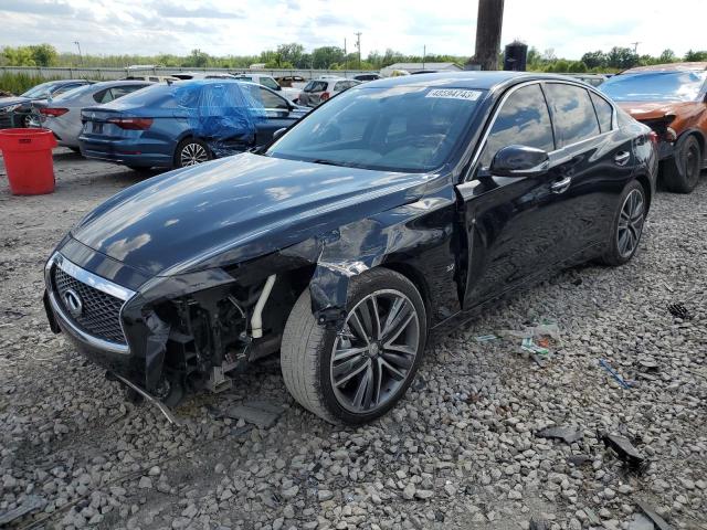 INFINITI Q50 BASE 2015 with VIN JN1BV7AP6FM340076 - Photo from auction