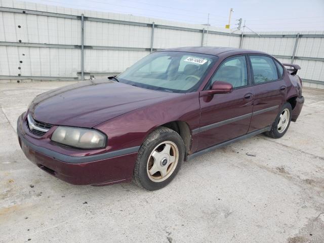 CHEVROLET IMPALA 2004 with VIN 2G1WF52E949328276 - Photo from auction