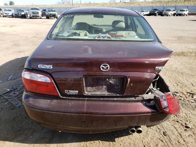 Photo 6 from auction – 2002 MAZDA 626 ES with VIN 1YVGF22F725283328