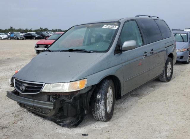HONDA ODYSSEY EX 2002 with VIN 5FNRL18082B018338 - Photo from auction