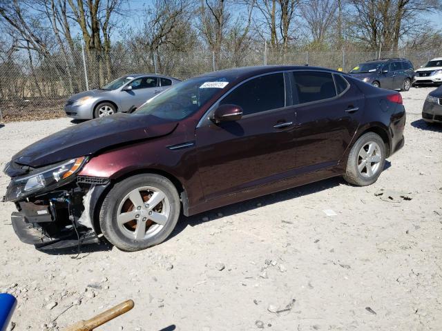 KIA OPTIMA LX 2015 with VIN 5XXGM4A72FG448480 - Photo from auction