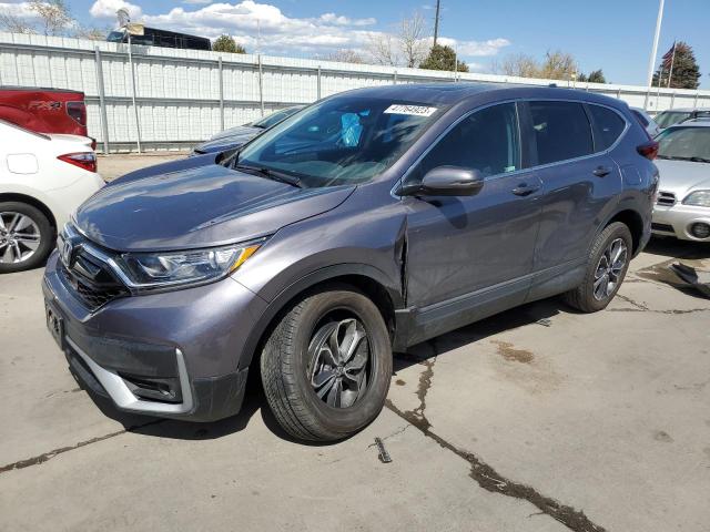 HONDA CR-V EX 2022 with VIN 7FARW2H57NE047993 - Photo from auction