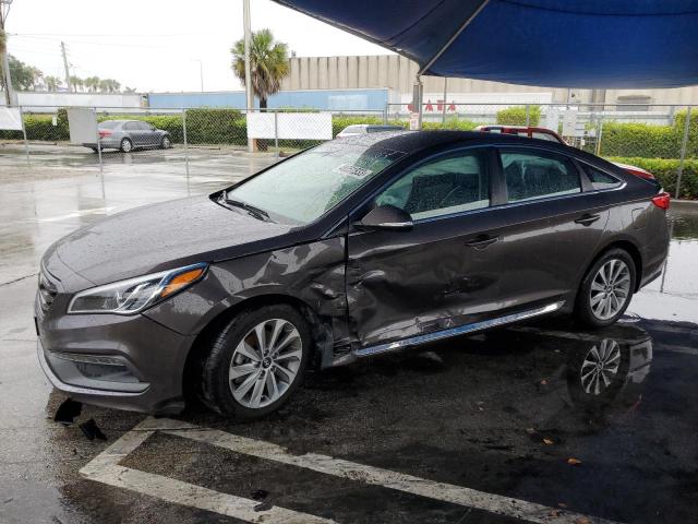 HYUNDAI SONATA SPO 2016 with VIN 5NPE34AF4GH333709 - Photo from auction