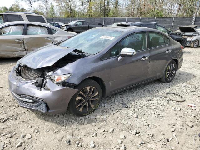 HONDA CIVIC EX 2014 with VIN 2HGFB2F83EH535728 - Photo from auction