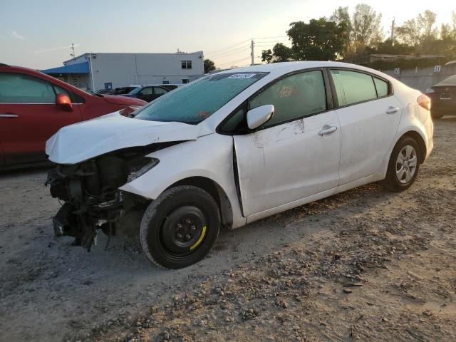 KIA FORTE LX 2017 with VIN 3KPFL4A75HE093279 - Photo from auction