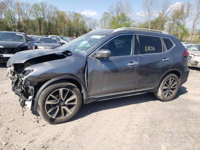 NISSAN ROGUE S 2019 with VIN 5N1AT2MT4KC803595 - Photo from auction