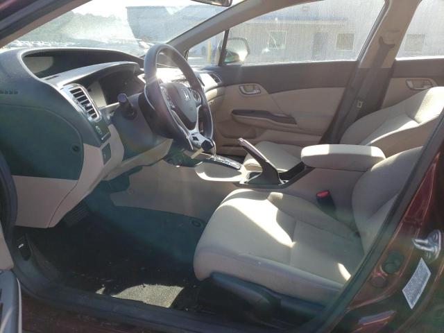 Photo 7 from auction – 2013 HONDA CIVIC LX with VIN 19XFB2F53DE097436