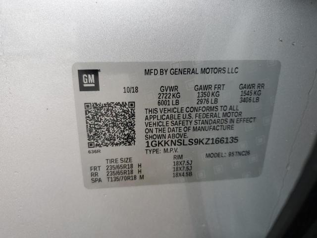 Photo 14 from auction – 2019 GMC ACADIA SLE with VIN 1GKKNSLS9KZ166135