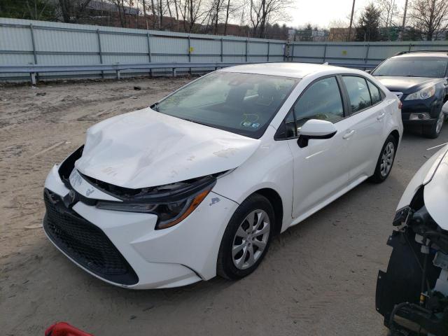 TOYOTA COROLLA LE 2021 with VIN 5YFEPMAE7MP252990 - Photo from auction