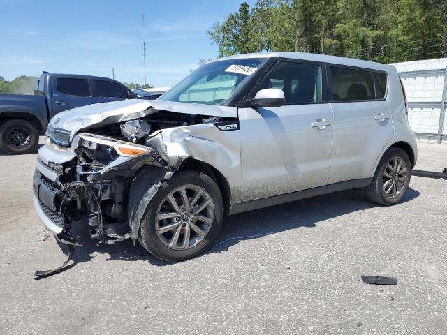 KIA SOUL + 2018 with VIN KNDJP3A58J7610393 - Photo from auction