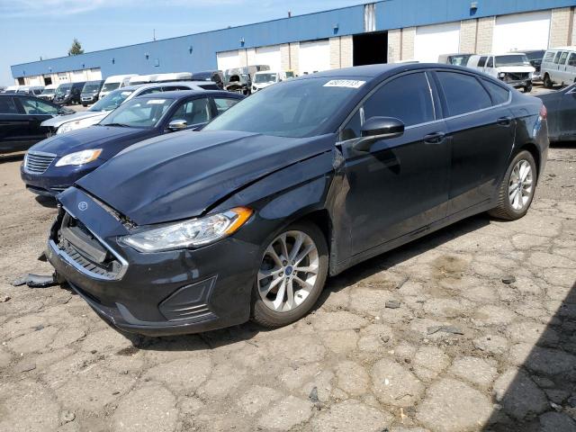 FORD FUSION SE 2020 with VIN 3FA6P0HD7LR186983 - Photo from auction