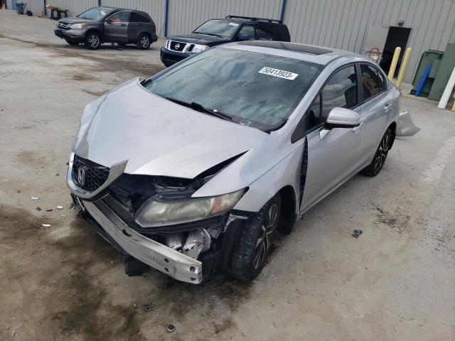 HONDA CIVIC EX 2014 with VIN 19XFB2F8XEE072190 - Photo from auction