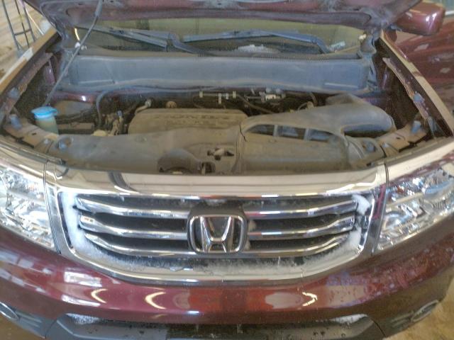 Photo 11 from auction – 2013 HONDA PILOT EXL with VIN 5FNYF4H59DB058219