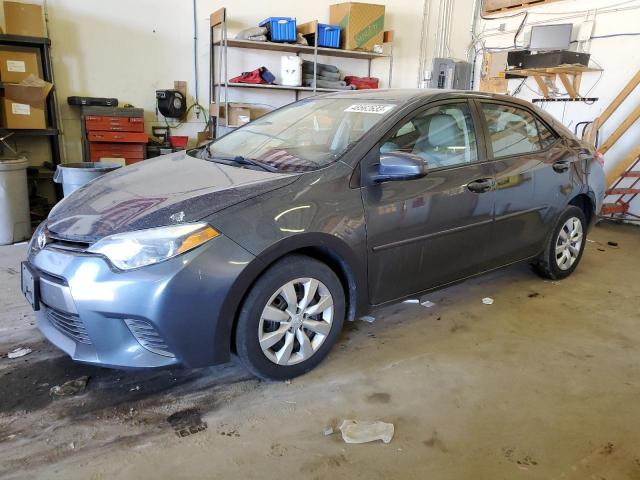 TOYOTA COROLLA 2016 with VIN 2T1BURHE2GC493763 - Photo from auction