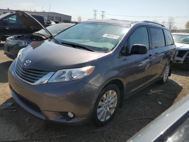 TOYOTA SIENNA XLE 2012 with VIN 5TDDK3DC3CS047901 - Photo from auction