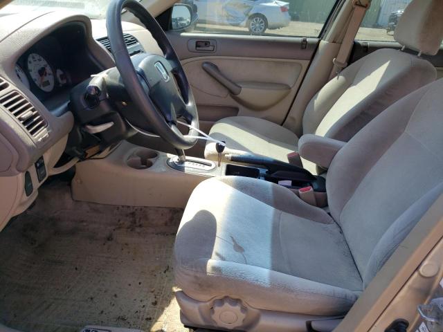 Photo 7 from auction – 2001 HONDA CIVIC LX with VIN 2HGES16631H934069
