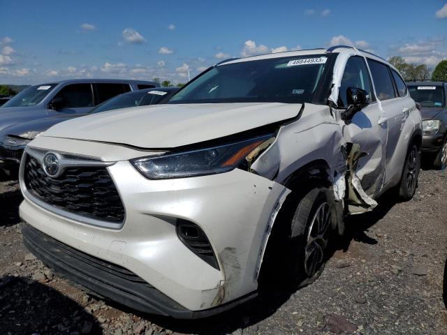 TOYOTA HIGHLANDER 2021 with VIN 5TDGZRBH6MS120075 - Photo from auction