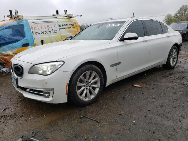 BMW 740 LXI 2013 with VIN WBAYF4C56DDE23602 - Photo from auction