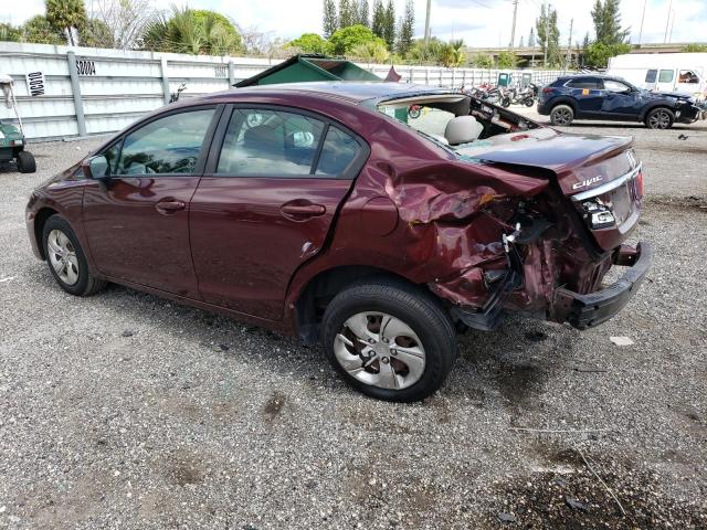 Photo 3 from auction – 2014 HONDA CIVIC LX with VIN 19XFB2F52EE001121
