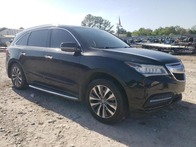 Photo 4 from auction – 2016 ACURA MDX TECHNO with VIN 5FRYD4H40GB027294