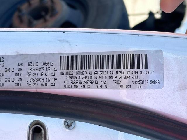 Photo 10 from auction – 2017 RAM 3500 ST with VIN 3C63RRGL2HG736413