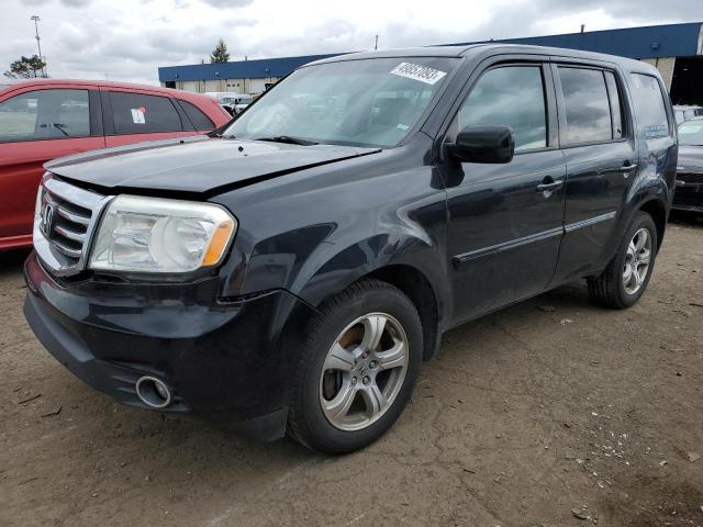 HONDA PILOT EXL 2014 with VIN 5FNYF4H54EB035657 - Photo from auction