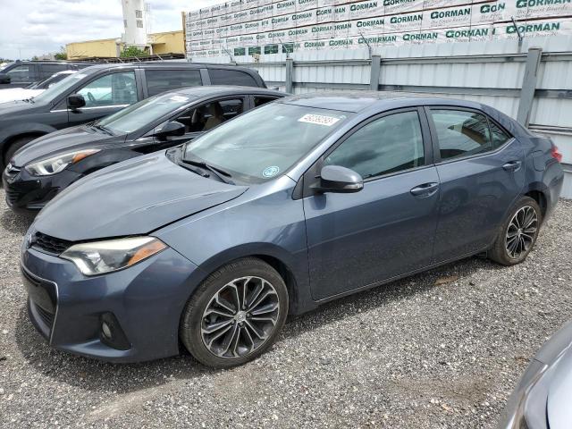 TOYOTA COROLLA L 2014 with VIN 2T1BURHE1EC095411 - Photo from auction