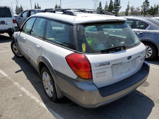 Photo 2 from auction – 2005 SUBARU LEGACY OUT with VIN 4S4BP67C554357290