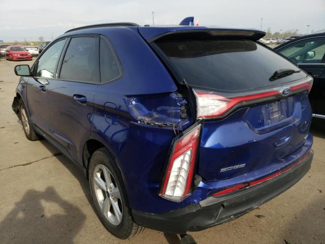 Photo 2 from auction – 2015 FORD EDGE SE with VIN 2FMTK4G9XFBC32501