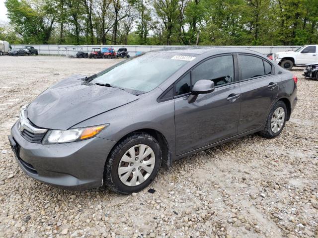 Photo 1 from auction – 2012 HONDA CIVIC LX with VIN 19XFB2F51CE021115
