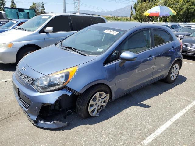KIA RIO LX 2016 with VIN KNADM5A34G6575962 - Photo from auction