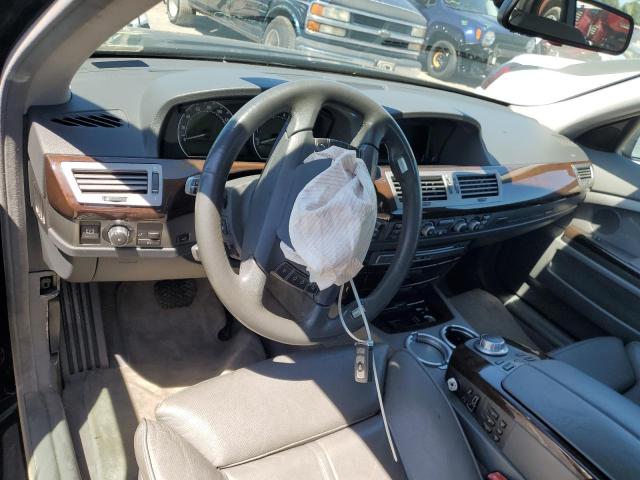 Photo 8 from auction – 2007 BMW 750 with VIN WBAHN83517DT74515