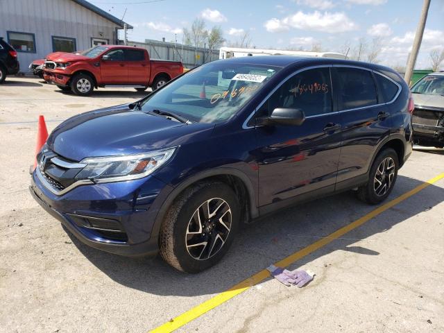 HONDA CR-V SE 2016 with VIN 5J6RM4H44GL098950 - Photo from auction