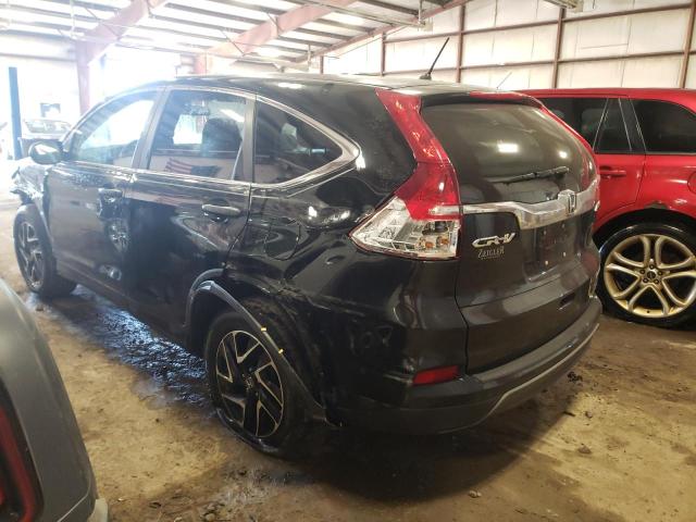 Photo 2 from auction – 2016 HONDA CR-V SE with VIN 5J6RM4H48GL023720