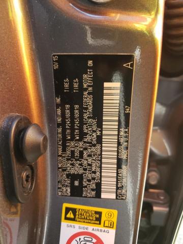 Photo 14 from auction – 2015 TOYOTA HIGHLANDER with VIN 5TDBKRFH5FS216680