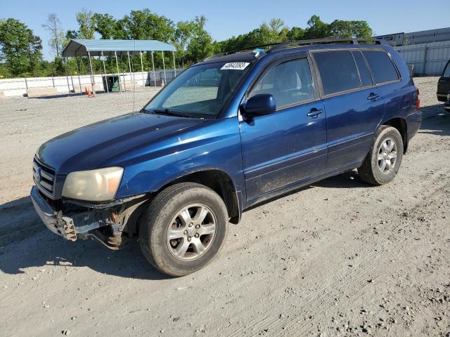 TOYOTA HIGHLANDER 2004 with VIN JTEEP21A040010646 - Photo from auction