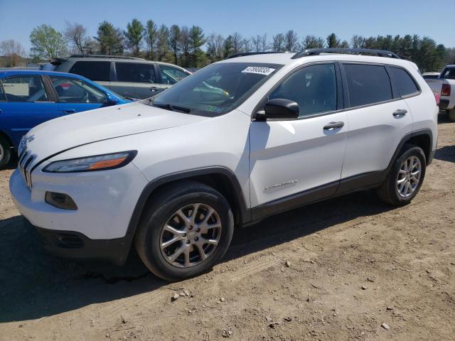 JEEP CHEROKEE S 2017 with VIN 1C4PJMAS8HW608862 - Photo from auction