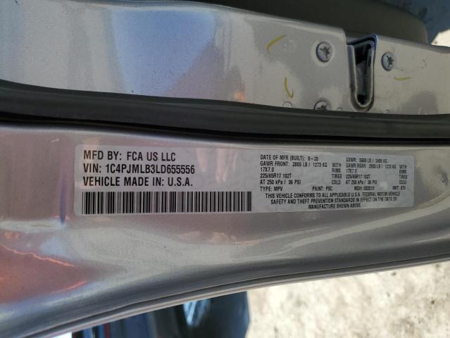 Photo 14 from auction – 2020 JEEP CHEROKEE L with VIN 1C4PJMLB3LD655556