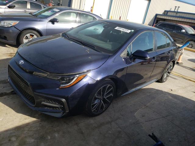 TOYOTA COROLLA SE 2021 with VIN 5YFS4MCE7MP082932 - Photo from auction