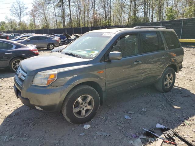 HONDA PILOT EX 2007 with VIN 2HKYF18407H525894 - Photo from auction