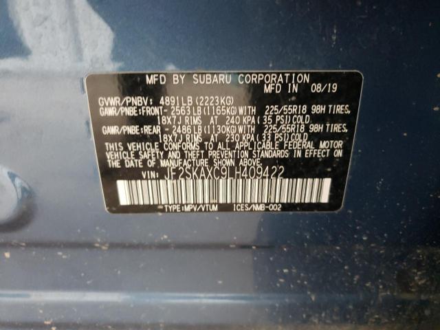 Photo 14 from auction – 2020 SUBARU FORESTER T with VIN JF2SKAXC9LH409422
